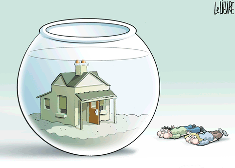 Outside the bubble