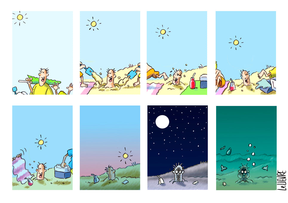 A day at the beach