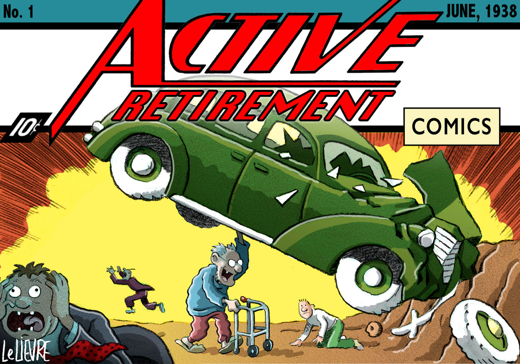 Active retirement comics
