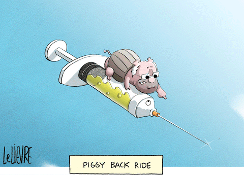 Piggy back ride